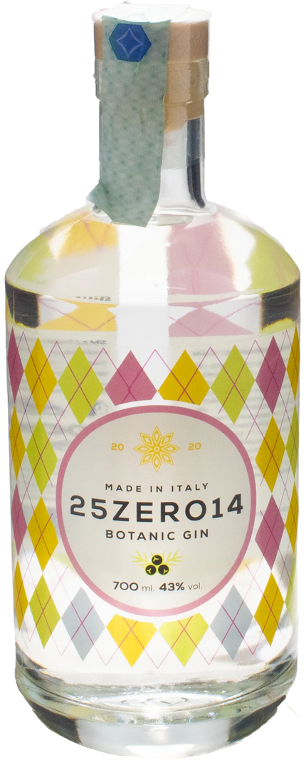 25Zero14 Gin Botanic 0.7L - Bottle Hero