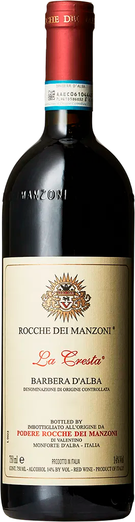 Rocche Dei Manzoni, Barbera d'Alba DOC La Cresta, 2023 - Bottle Hero