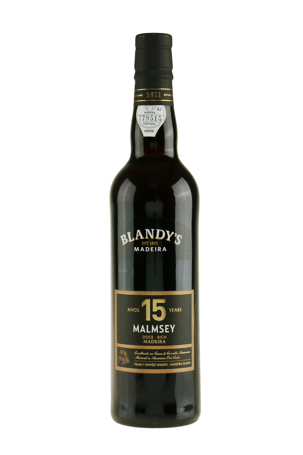 Blandy's 15 years Malmsey Madeira - Bottle Hero