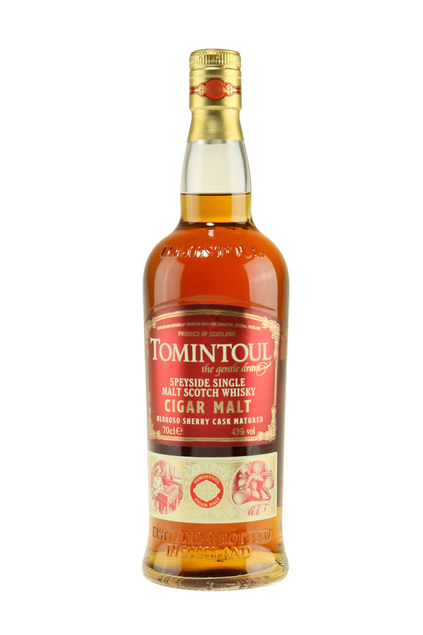 Tomintoul Cigar Malt Oloroso Sherry Cask Matured - Bottle Hero