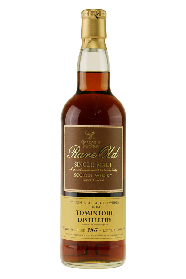 Tomintoul Rare Old 1967 - Bottle Hero