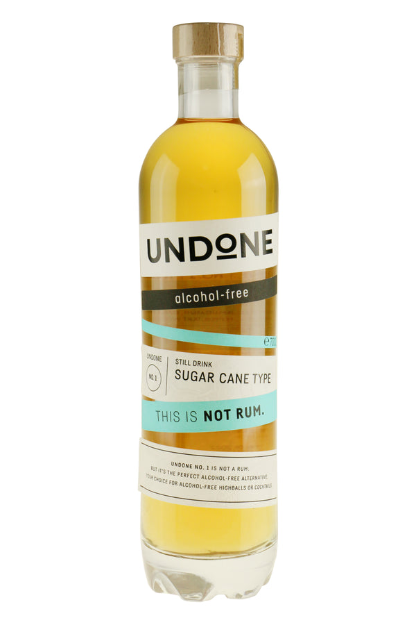 Undone No 1 Jamaican Dark Cane Not Rum Alkoholfri - Bottle Hero