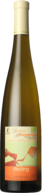 Domaine Bliemerose, Alsace Riesling, 2019 - Bottle Hero