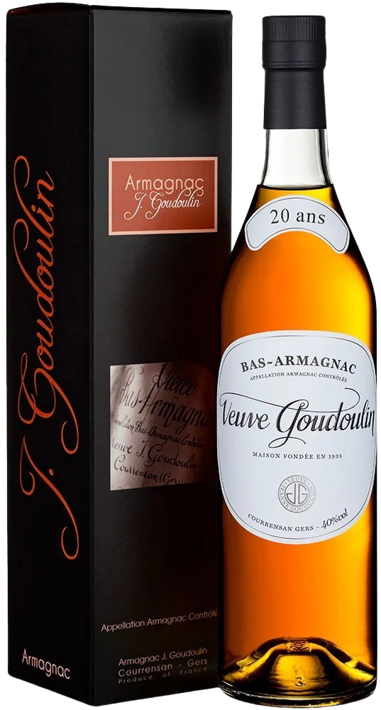 Armagnac Veuve Goudoulin, Bas Armagnac 20 Ans - Bottle Hero