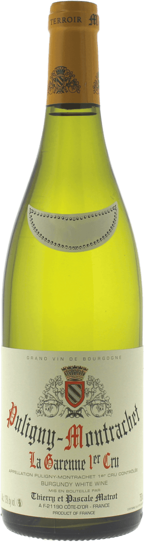 Puligny Montrachet 1er Cru La Garenne Domaine Matrot, 2023 - Bottle Hero