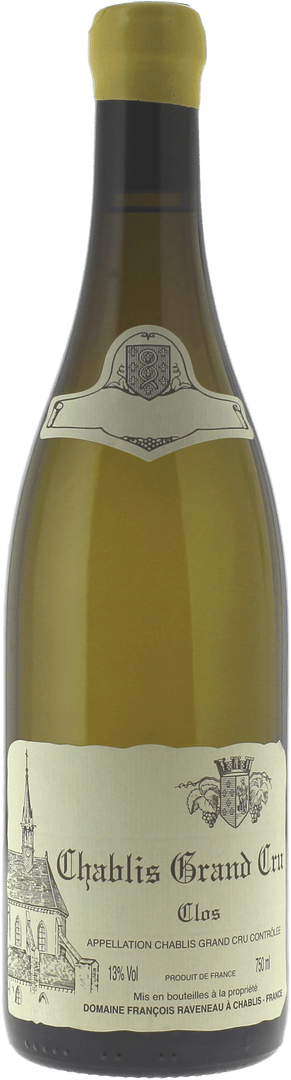 Chablis Grand Cru Les Clos Raveneau, 2021 - Bottle Hero