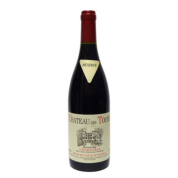 Chateau Rayas, Château des Tours Vacqueyras 2017 - Bottle Hero