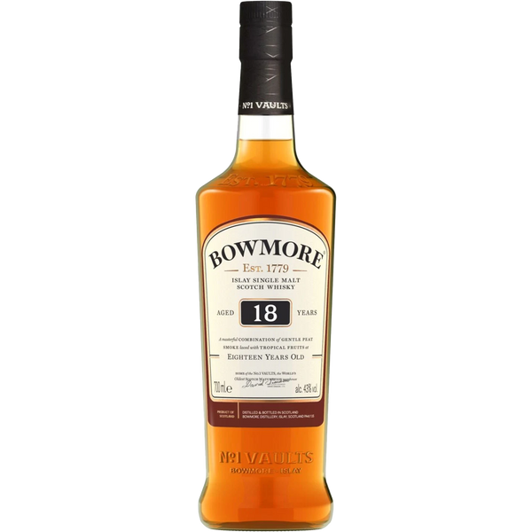 Bowmore 18 Year Old Single Malt Scotch Whisky - Bottle Hero