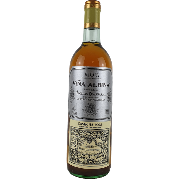 Bodegas Riojanas Vina Albina  semidulce 1998 - 0,75l - Bottle Hero
