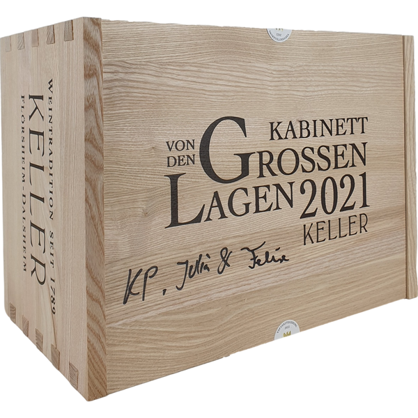 Klaus Peter Keller Kabinett-Kiste von den Grossen Lagen Riesling Versteigerung  2021  - 6*0,75l OWC - Bottle Hero