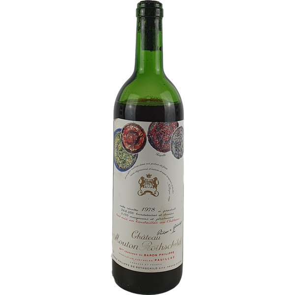 Chateau Mouton Rothschild (bad filling) 1978 - 0,75l - Bottle Hero
