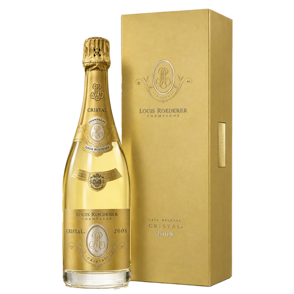 Louis Roederer Cristal 2008 MG GIFTBOX Late Release - Bottle Hero