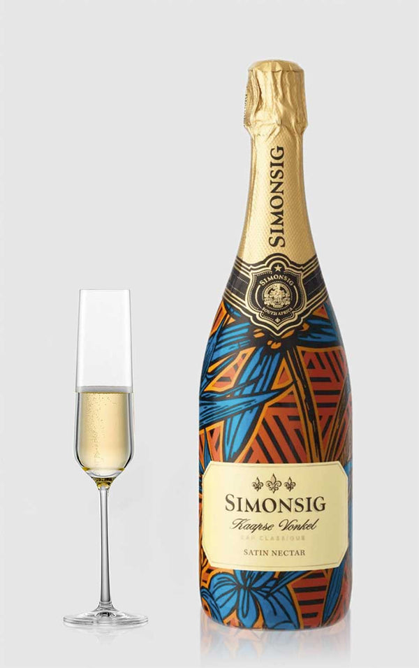 Simonsig, Kaapse Vonkel Satin Nectar Demi Sec Stellenbosch 2023 - Bottle Hero