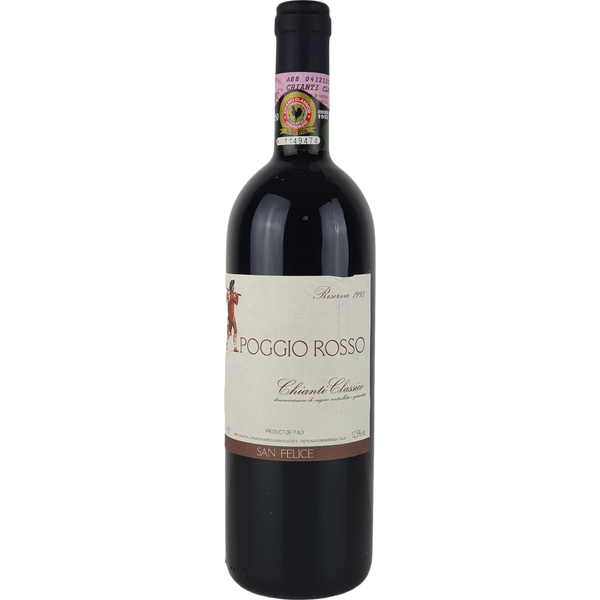 San Felice Riserva Poggio Rosso 1993 - 0,75l - Bottle Hero