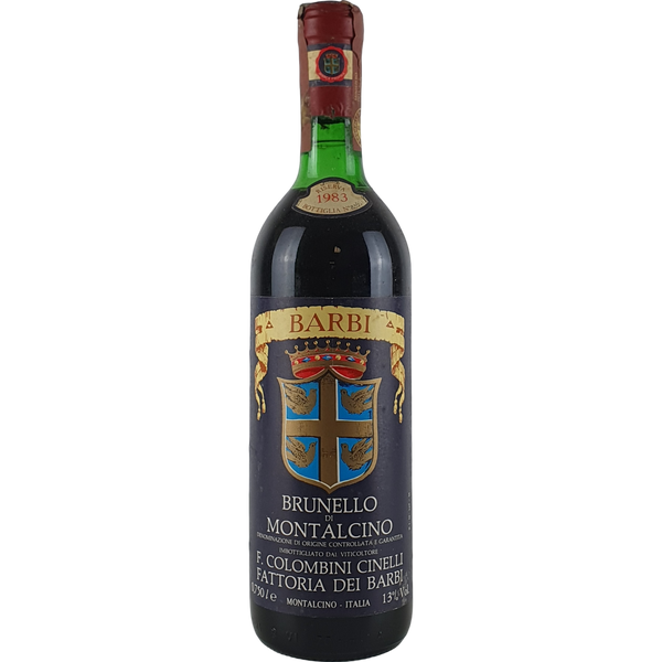 Barbi Brunello Riserva 1983 - 0,75l - Bottle Hero