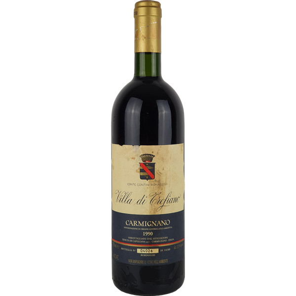Capezzana Villa Trefiano 1990 - 0,75l - Bottle Hero