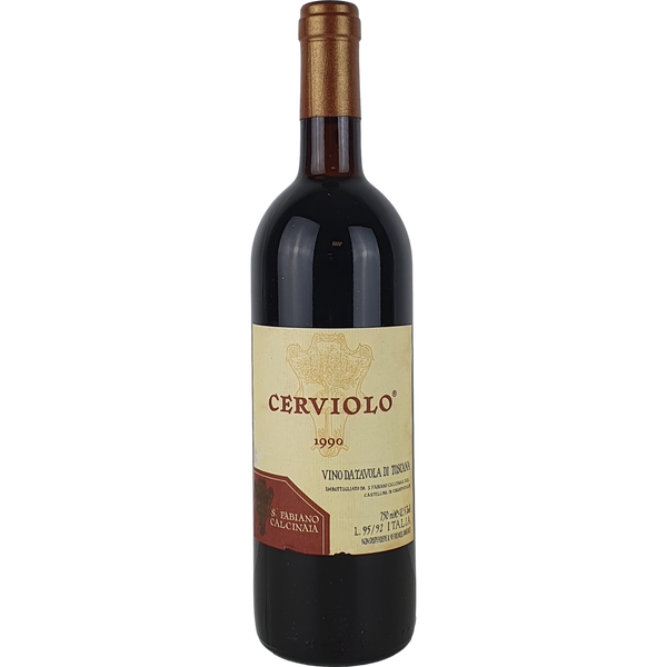 San Fabiano Calcinaia Cerviolo 1990 - 0,75l - Bottle Hero