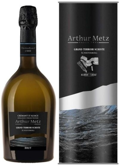 Arthur Metz, Grand Terroir Schiste Schieferberg Crémant d'Alsace Brut NV - Bottle Hero