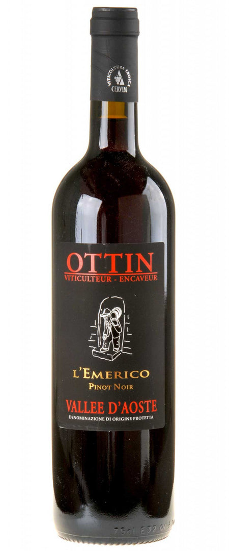 Elio Ottin Pinot Noir L'EMERICO 2016 - Bottle Hero