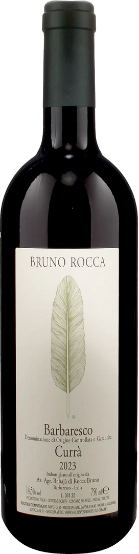Bruno Rocca Barbaresco Curra 2023 - Bottle Hero