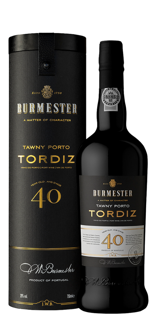 Burmester, Porto 40 years old Porto in originele geschenkkoker NV - Bottle Hero