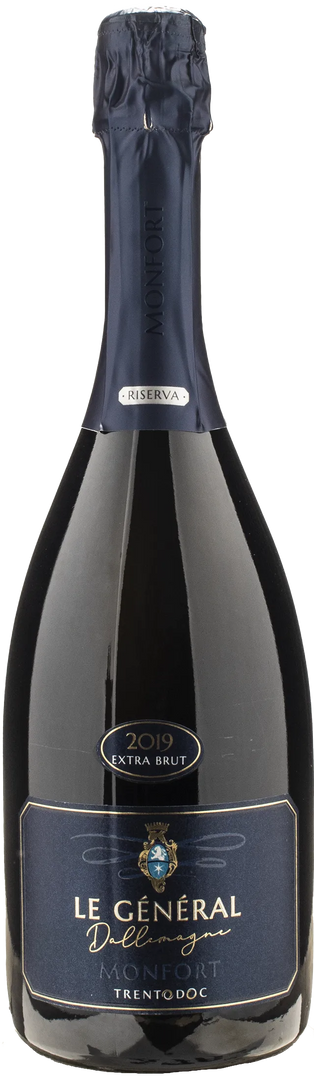 Cantine Monfort Trento Riserva Le General Dallemagne Extra Brut 2019 - Bottle Hero