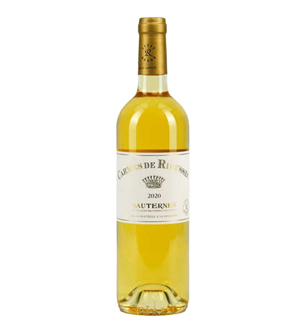 Château Rieussec Carmes de Rieussec Sauternes 2020 - Bottle Hero