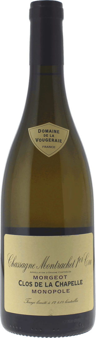 Chassagne Montrachet 1er Cru Morgeot Clos De La Chapelle Domaine Vougeraie, 2024 - Bottle Hero
