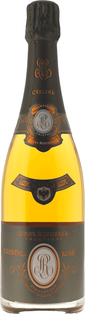 Cristal Roederer Vinothèque Rosé En Coffret Roederer, 2004 - Bottle Hero