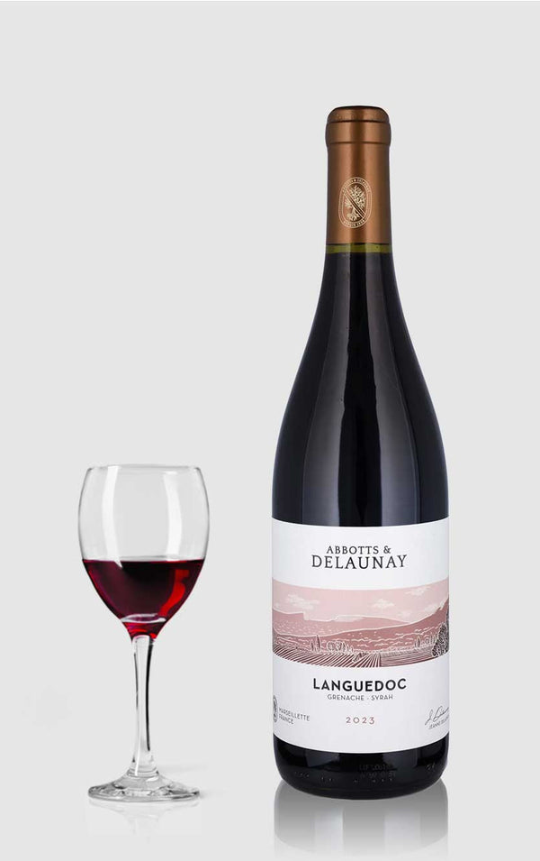 Abbotts & Delaunay Languedoc Grenache og Syrah 2023 - Bottle Hero