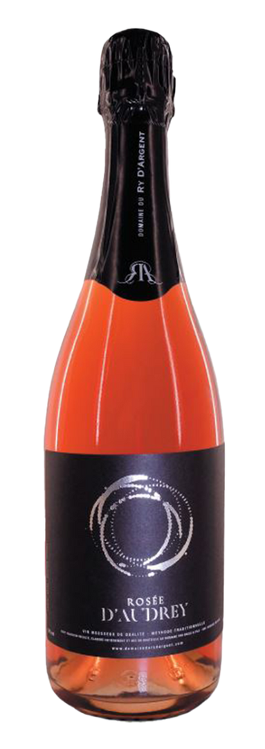 Domaine Du Ry d'Argent Vin Mousseux de Qualité de Belgique Rosée d'Audrey 2018 - Bottle Hero