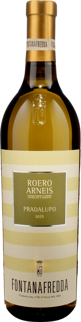 Fontanafredda Roero Arneis Pradalupo 2025 - Bottle Hero