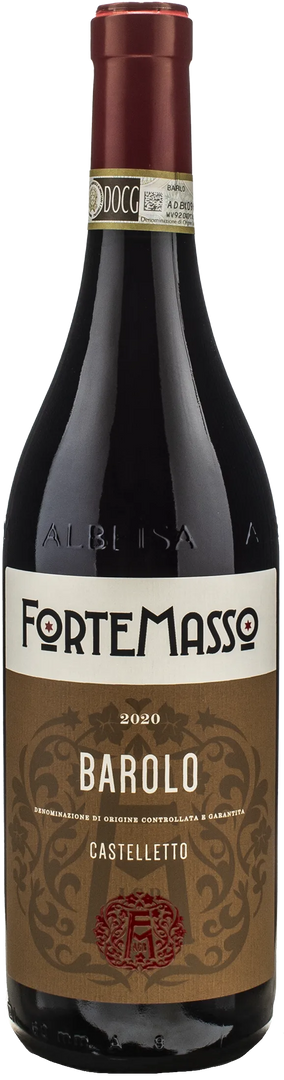 Fortemasso Barolo Castelletto 2020 - Bottle Hero