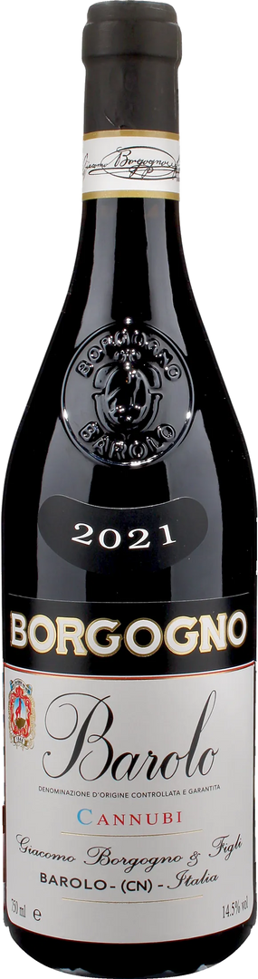 Giacomo Borgogno Barolo Cannubi 2021 - Bottle Hero
