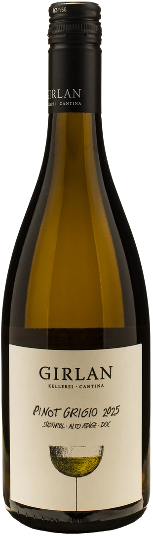 Girlan Pinot Grigio 2025 - Bottle Hero