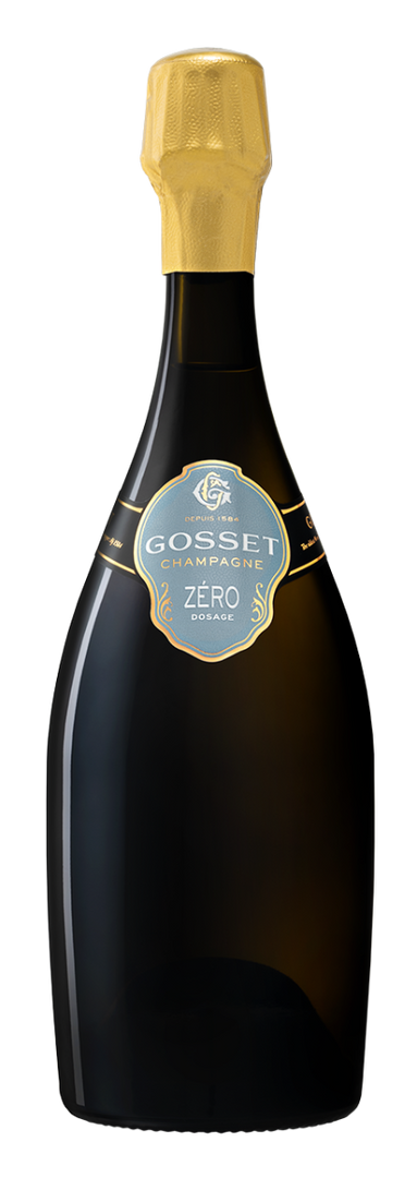 Champagne Gosset, Champagne Cuvee Zero Dosage in Giftbox NV - Bottle Hero