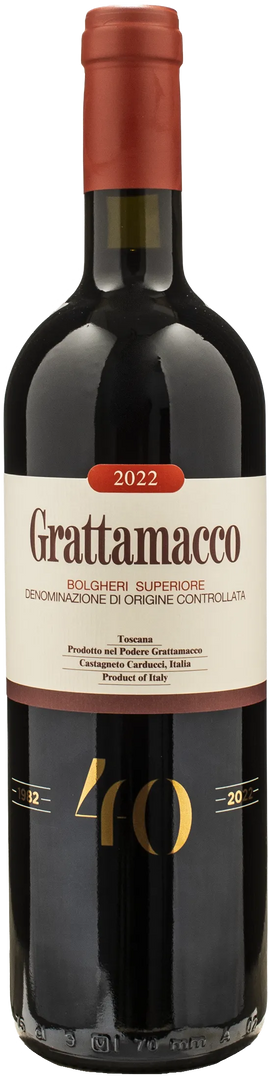 Grattamacco Bolgheri Rosso Superiore 2022 - Bottle Hero