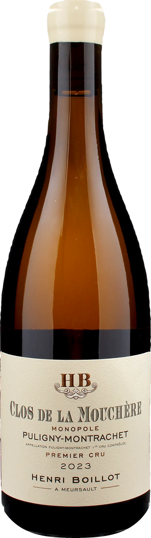 Henri Boillot Puligny Montrachet 1er Cru Clos de la Mouchere Monopole 2023 - Bottle Hero