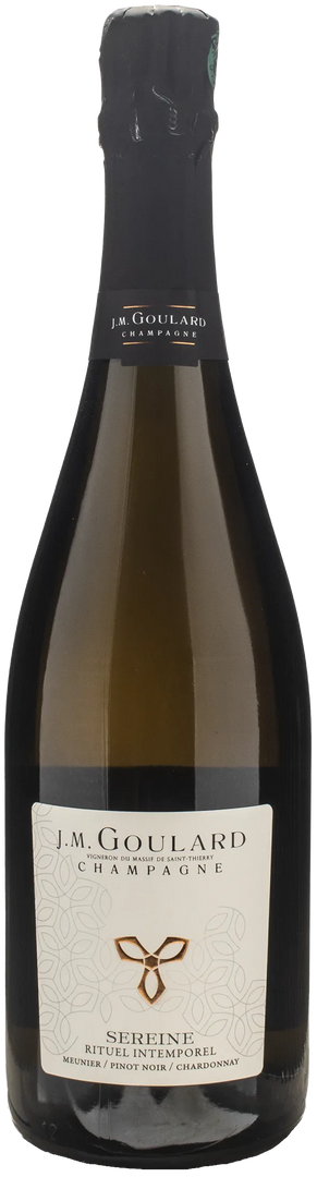 J. M. Goulard Champagne La Sereine Meunier Pinot Noir Chardonnay Brut - Bottle Hero