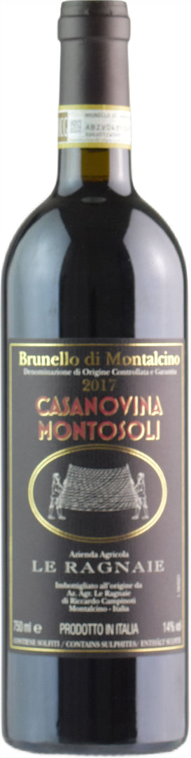 Le Ragnaie Brunello Montalcino Casanovina Montosoli 2017 - Bottle Hero