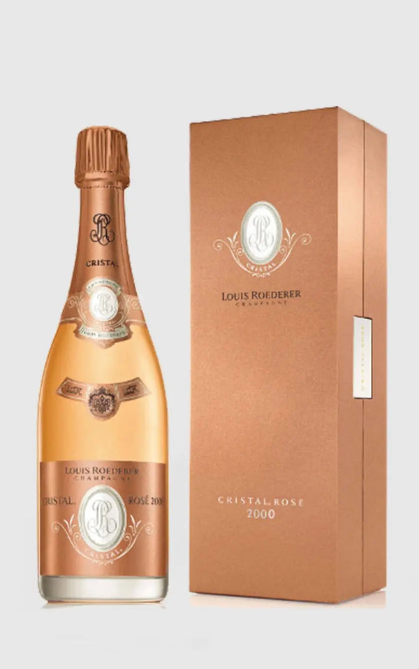 Louis Roederer, Cristal Rosé i gaveæske 2000 - Bottle Hero