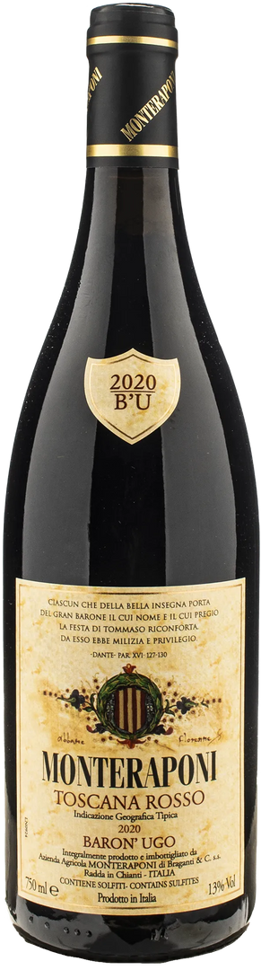 Monteraponi Baron' Ugo 2020 - Bottle Hero