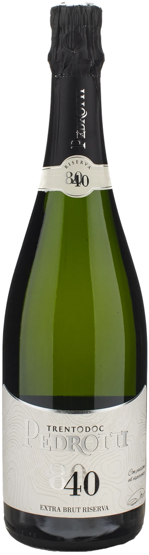 Pedrotti Trento Riserva 80 40 Extra Brut 2016 - Bottle Hero