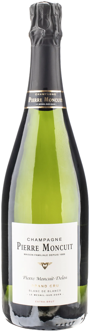 Pierre Moncuit Champagne Grand Cru Blanc de Blancs Delos Extra Brut - Bottle Hero