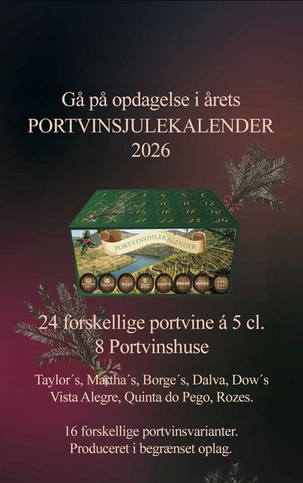 Portvins Julekalender 2026 - Bottle Hero