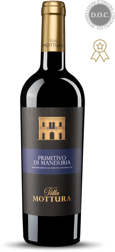 Villa Mottura Primitivo di Manduria 2023 - Bottle Hero