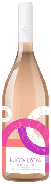 Progetto Vino, Ruota Libera Rosato Puglia 2024 Rose - Bottle Hero