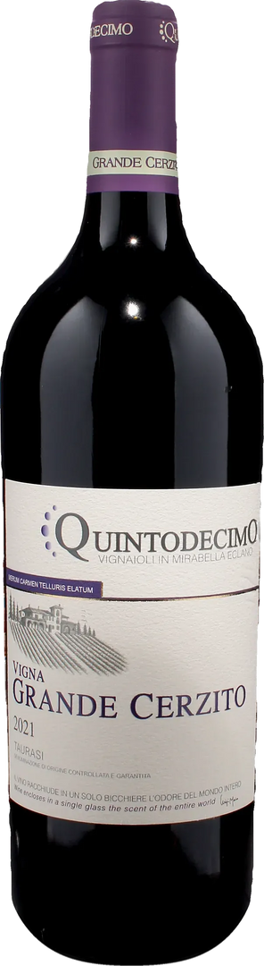 Quintodecimo Taurasi Vigna Grande Cerzito 2021 - Bottle Hero