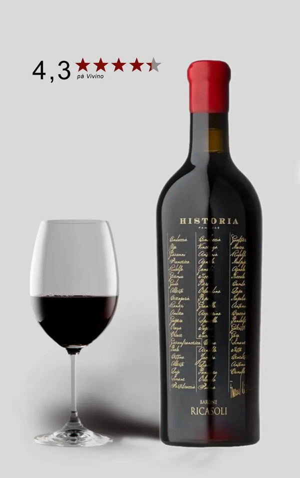 Ricasoli, Historia Familiae Toscana 2011 - Bottle Hero