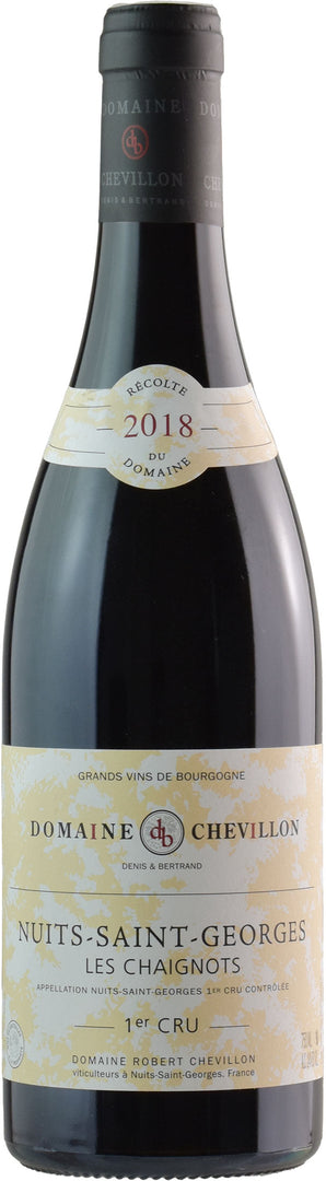 Robert Chevillon Nuits St Georges 1er Cru Les Chaignots 2018 - Bottle Hero